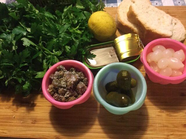 SALSA VERDE Ingredienti