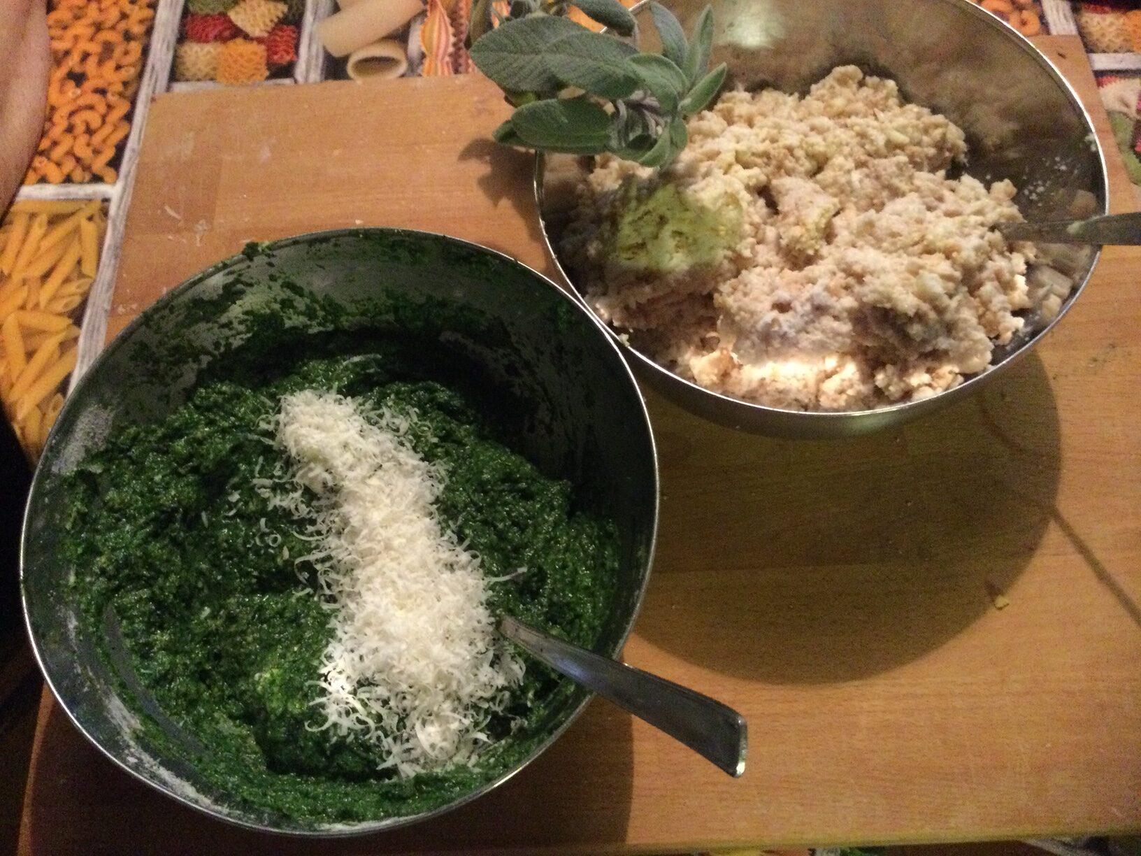 Strangolapreti alla Trentina - L'impasto