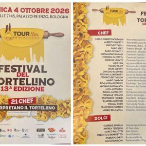 Poster 13esima edizione Festival del Tortellino